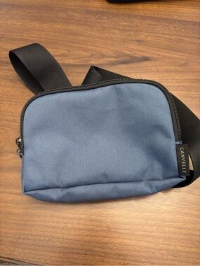 Canvelle Crossbody Sling Bag/Fanny Pack in Blue